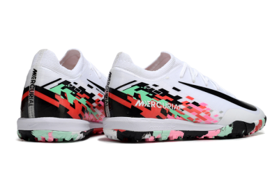 Nike Air Zoom Mercurial Vapor 16 Elite TF Artificial Turf Soccer Shoes - White/Black/Red
