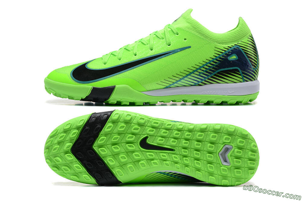 Nike Air Zoom Mercurial Vapor 16 Elite TF Artificial Turf Soccer Shoes - Yellow/Black/White 0