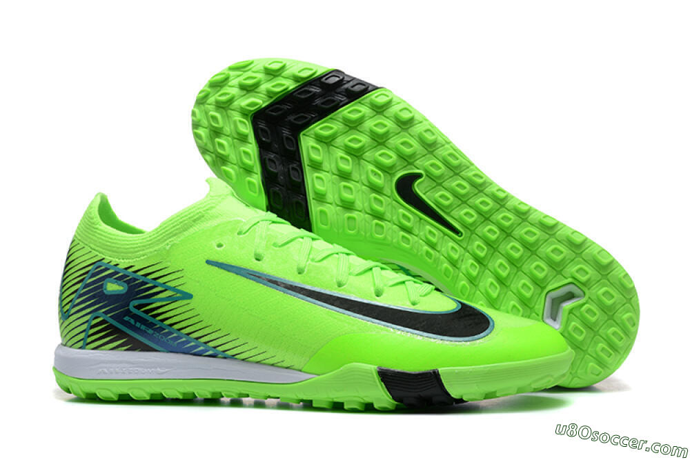 Nike Air Zoom Mercurial Vapor 16 Elite TF Artificial Turf Soccer Shoes - Yellow/Black/White 1