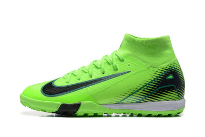Nike Air Zoom Mercurial Superfly 10 Elite TF Artificial Turf Soccer Shoes - Yellow/Black/White