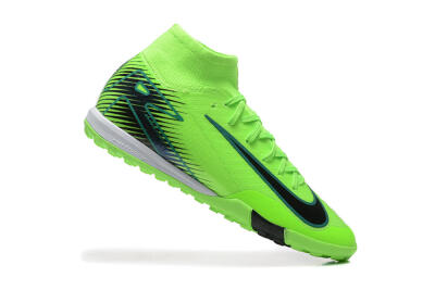 Nike Air Zoom Mercurial Superfly 10 Elite TF Artificial Turf Soccer Shoes - Yellow/Black/White
