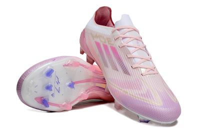 Adidas F50 Elite 304 FG Firm Ground Soccer Cleats - Pink/Purple/Gold