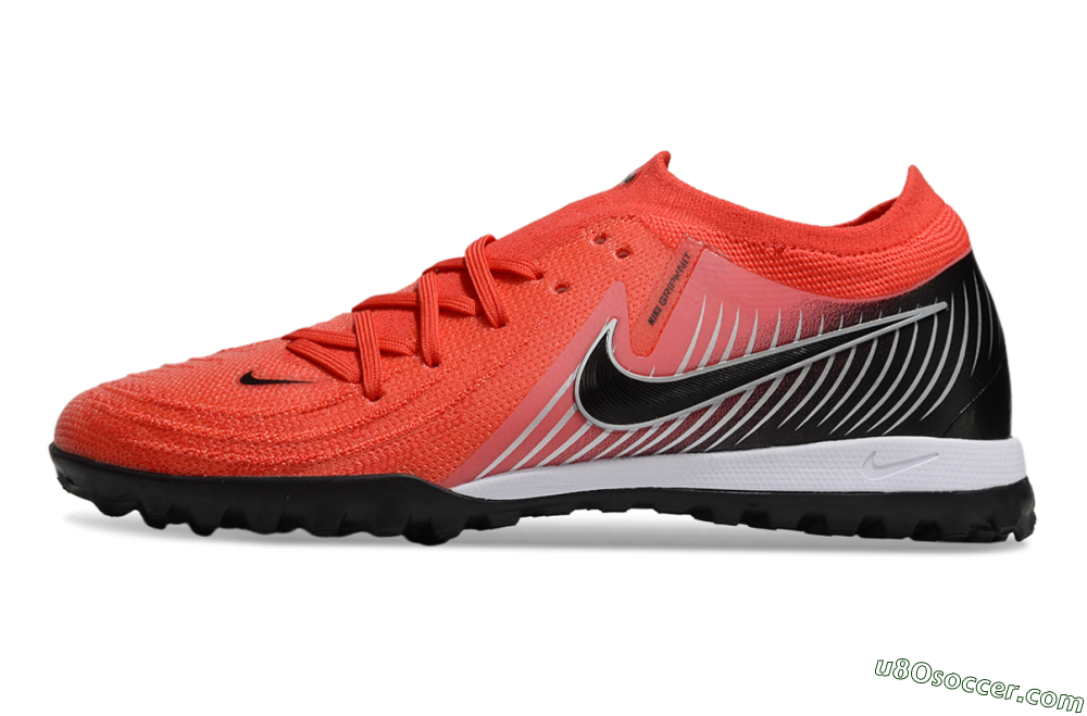 Nike Phantom GX 2 Elite TF Artificial Turf Soccer Shoes - Red/Black/White 2