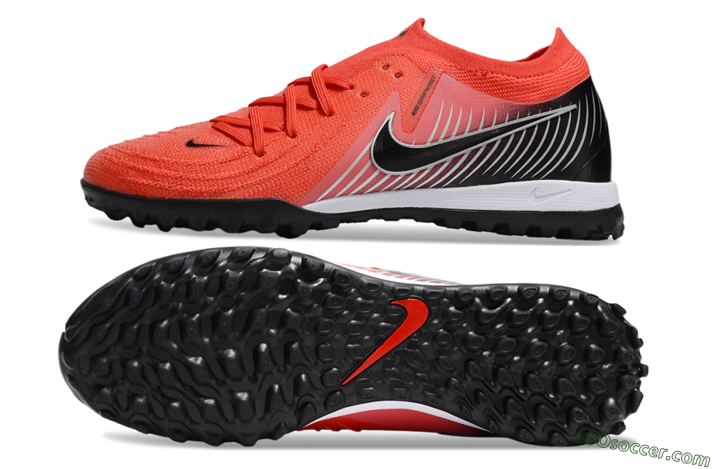 Nike Phantom GX 2 Elite TF Artificial Turf Soccer Shoes - Red/Black/White 0