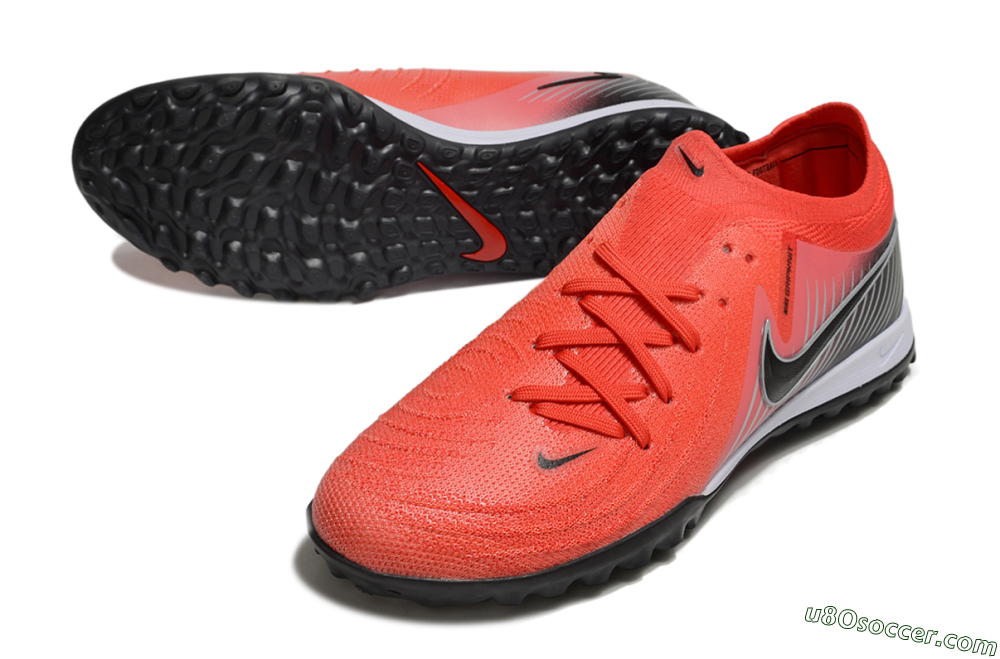 Nike Phantom GX 2 Elite TF Artificial Turf Soccer Shoes - Red/Black/White 3