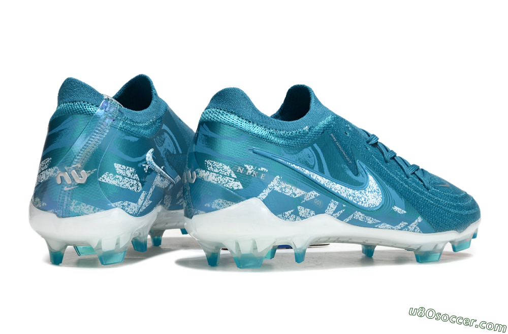 Nike Phantom Luna Elite FG Firm Ground Soccer Cleats - Blue/White 6