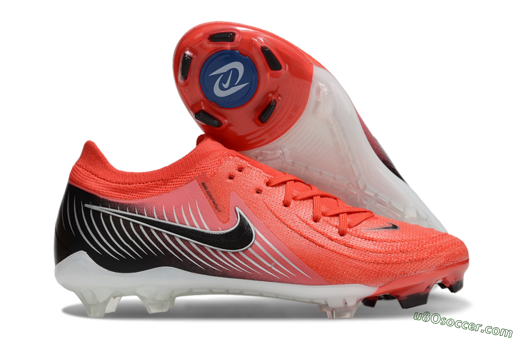 Nike Phantom Luna Elite FG Firm Ground Soccer Cleats - Red/Black/White 1