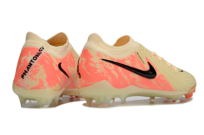 Nike Phantom Luna Elite FG Firm Ground Soccer Cleats - Yellow/Pink/Black
