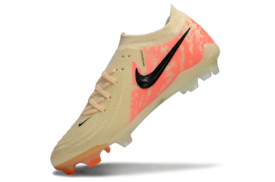 Nike Phantom Luna Elite FG Firm Ground Soccer Cleats - Yellow/Pink/Black