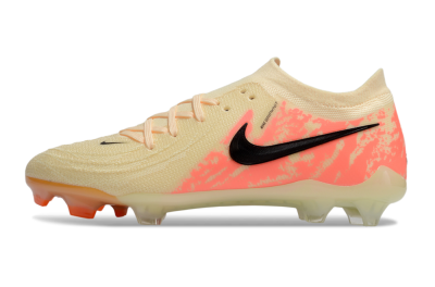 Nike Phantom Luna Elite FG Firm Ground Soccer Cleats - Yellow/Pink/Black