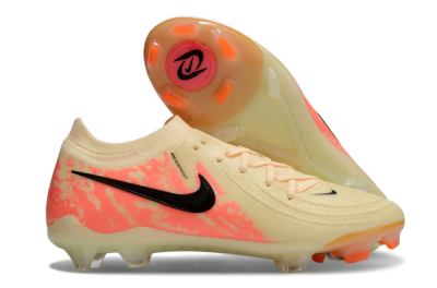 Nike Phantom Luna Elite FG Firm Ground Soccer Cleats - Yellow/Pink/Black