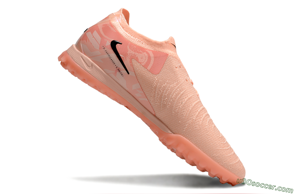Nike Phantom GX 2 Elite TF Artificial Turf Soccer Shoes - Pink/Black/Purple 4