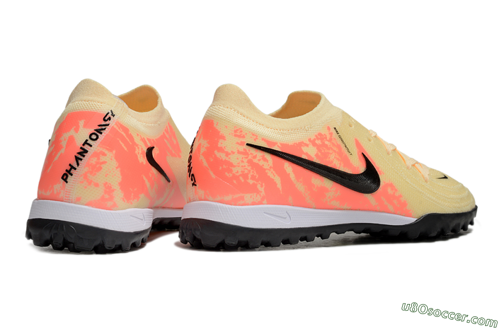 Nike Phantom GX 2 Elite TF Artificial Turf Soccer Shoes - Yellow/Black/Red 6