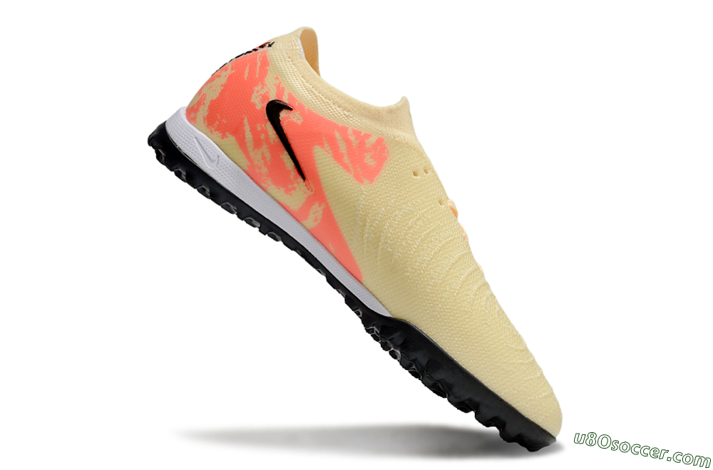 Nike Phantom GX 2 Elite TF Artificial Turf Soccer Shoes - Yellow/Black/Red 4