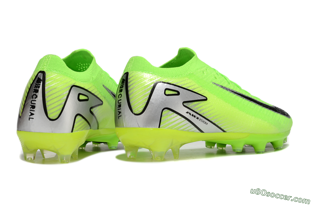 Nike Air Zoom Mercurial Vapor 16 Elite AG Artificial Grass Soccer Cleats - Yellow/Black/Silver 6
