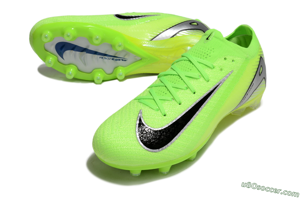 Nike Air Zoom Mercurial Vapor 16 Elite AG Artificial Grass Soccer Cleats - Yellow/Black/Silver 3