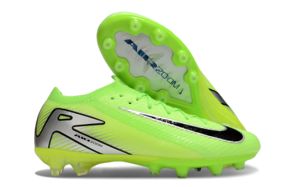 Nike Air Zoom Mercurial Vapor 16 Elite AG Artificial Grass Soccer Cleats - Yellow/Black/Silver