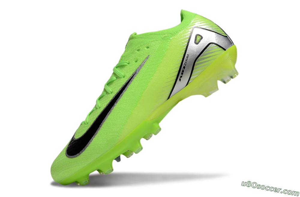 Nike Air Zoom Mercurial Vapor 16 Elite AG Artificial Grass Soccer Cleats - Yellow/Black/Silver 5