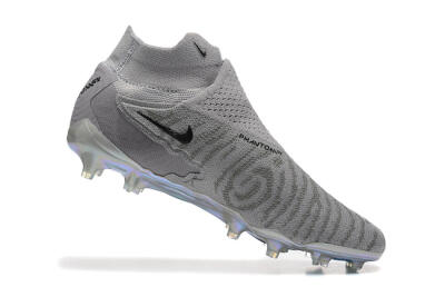 Nike Phantom GX 2 Elite FG Firm Ground Soccer Cleats - Grey/Black/Gold