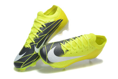 Nike Air Zoom Mercurial Vapor 16 Elite FG Firm Ground Soccer Cleats - Yellow/Black/White