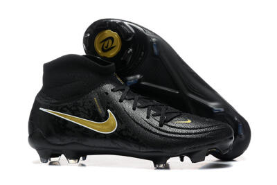 Nike Phantom Luna Elite FG Firm Ground Soccer Cleats - Black/Gold