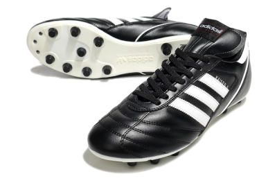 Adidas Kaiser 5 FG Firm Ground Soccer Cleats - Black/White