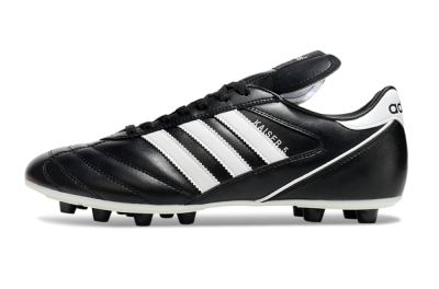 Adidas Kaiser 5 FG Firm Ground Soccer Cleats - Black/White