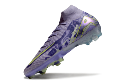 Nike Air Zoom Mercurial Superfly 10 Elite FG Firm Ground Soccer Cleats - Purple/Yellow