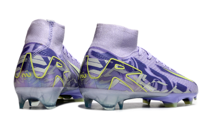 Nike Air Zoom Mercurial Superfly 10 Elite FG Firm Ground Soccer Cleats - Purple/Yellow