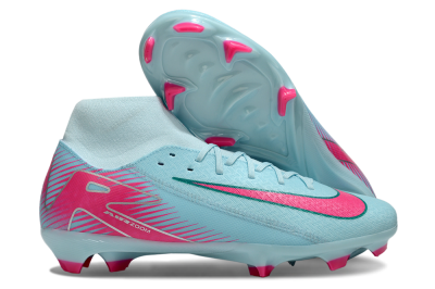 Nike Air Zoom Mercurial Superfly 10 Elite FG Firm Ground Soccer Cleats - Jade/Pink/White