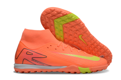 Nike Air Zoom Mercurial Superfly 10 Elite TF Artificial Turf Soccer Shoes - Red/Yellow/White