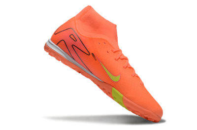 Nike Air Zoom Mercurial Superfly 10 Elite TF Artificial Turf Soccer Shoes - Red/Yellow/White