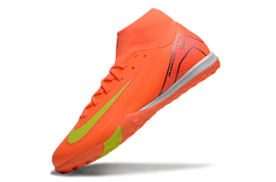 Nike Air Zoom Mercurial Superfly 10 Elite TF Artificial Turf Soccer Shoes - Red/Yellow/White