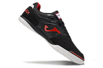 Joma Top Flex IC Indoor & Futsal Soccer Shoes - Black/Red/White