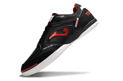 Joma Top Flex IC Indoor & Futsal Soccer Shoes - Black/Red/White