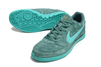 Nike Street Gato IC Indoor & Futsal Soccer Shoes - Green/Green