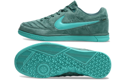 Nike Street Gato IC Indoor & Futsal Soccer Shoes - Green/Green
