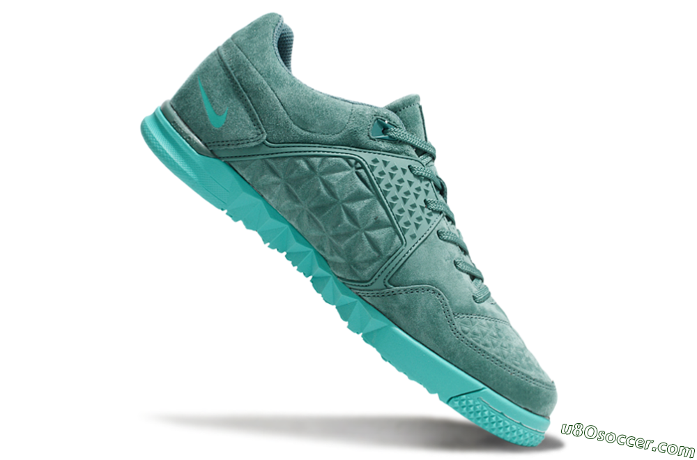 Nike Street Gato IC Indoor & Futsal Soccer Shoes - Green/Green 4