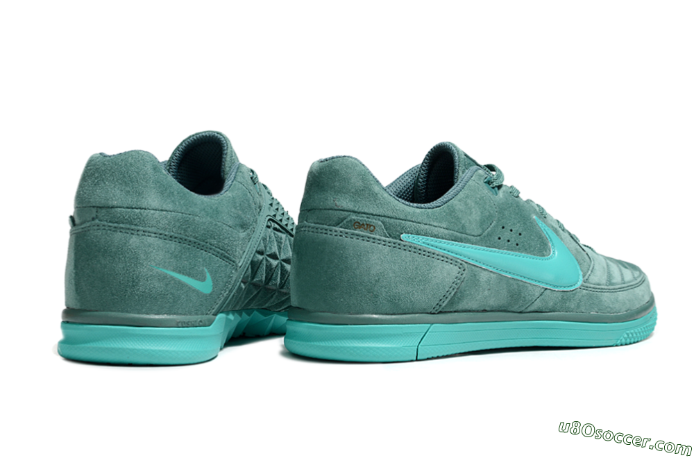 Nike Street Gato IC Indoor & Futsal Soccer Shoes - Green/Green 6