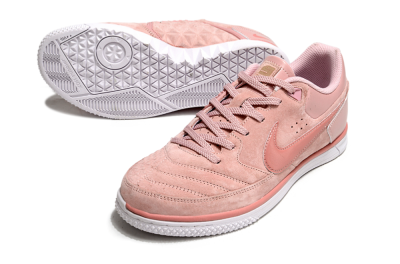 Nike Street Gato IC Indoor & Futsal Soccer Shoes - Pink/White