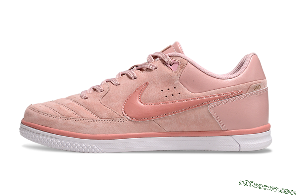 Nike Street Gato IC Indoor & Futsal Soccer Shoes - Pink/White 2