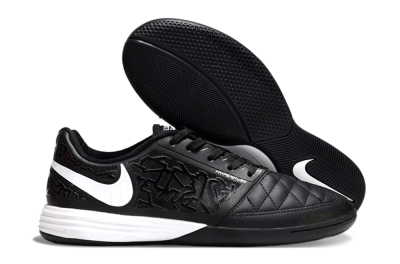 Nike Lunar Gato 2 IC Indoor & Futsal Soccer Shoes - Black/White