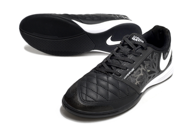Nike Lunar Gato 2 IC Indoor & Futsal Soccer Shoes - Black/White