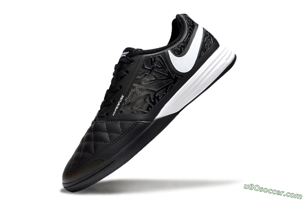 Nike Lunar Gato 2 IC Indoor & Futsal Soccer Shoes - Black/White 5