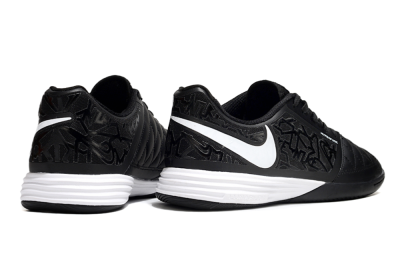 Nike Lunar Gato 2 IC Indoor & Futsal Soccer Shoes - Black/White