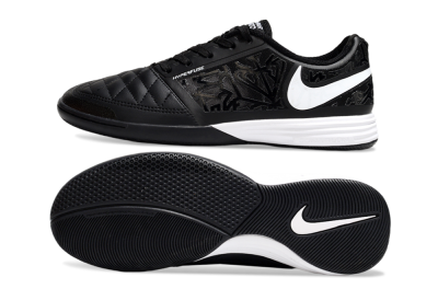 Nike Lunar Gato 2 IC Indoor & Futsal Soccer Shoes - Black/White