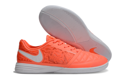 Nike Lunar Gato 2 IC Indoor & Futsal Soccer Shoes - Red/White