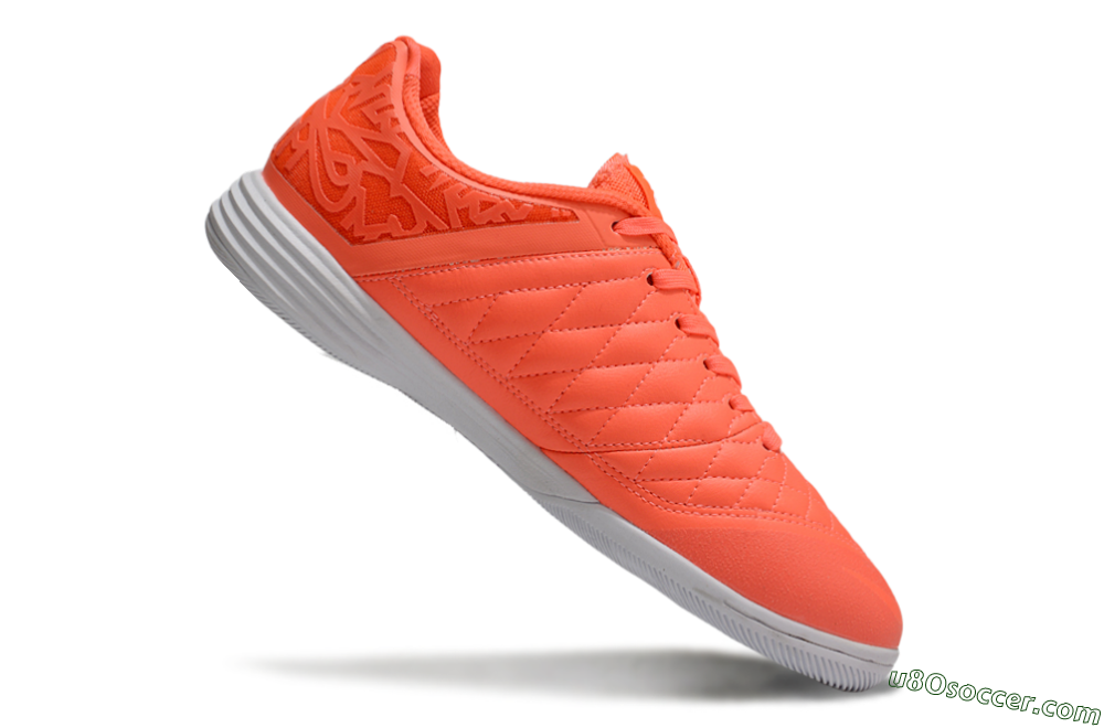 Nike Lunar Gato 2 IC Indoor & Futsal Soccer Shoes - Red/White 4