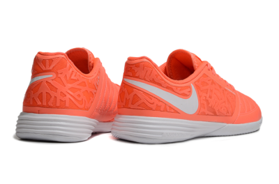 Nike Lunar Gato 2 IC Indoor & Futsal Soccer Shoes - Red/White