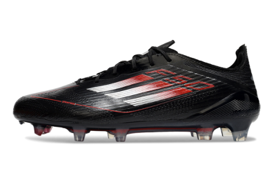 Adidas F50 Elite FG Firm Ground Soccer Cleats - Black/Silver/Red